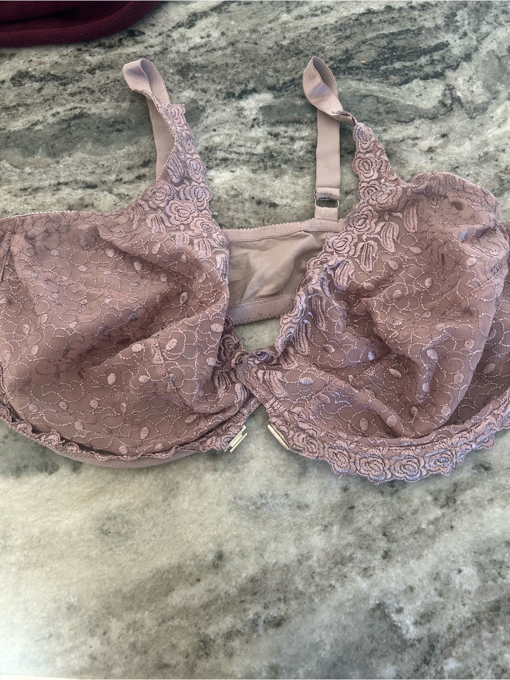 Armoureuse Full-Coverage Bra in Mauve Pink 46ddd